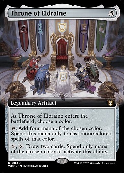 Throne of Eldraine Wilds of Eldraine- Commander decks Bordless